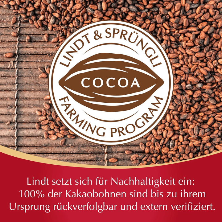 Lindt Schokolade Batons Kirschstengeli | 125 G | 16 Vollmilchschokoladestengli Gefüllt Mit Flüssigem Schweizer Kirschlikör | Pralinengeschenk Mit Alkohol | Schokoladengeschenk