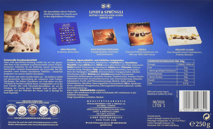 Lindt Spezialitäten, 250 G