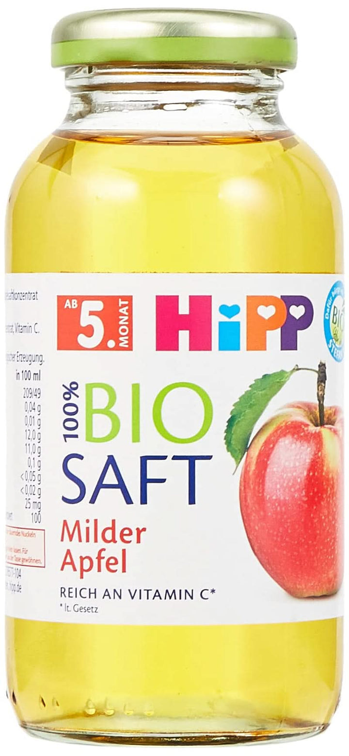 Hipp Banană-măr Organic, pachet de 6 (6 X 200 ml)