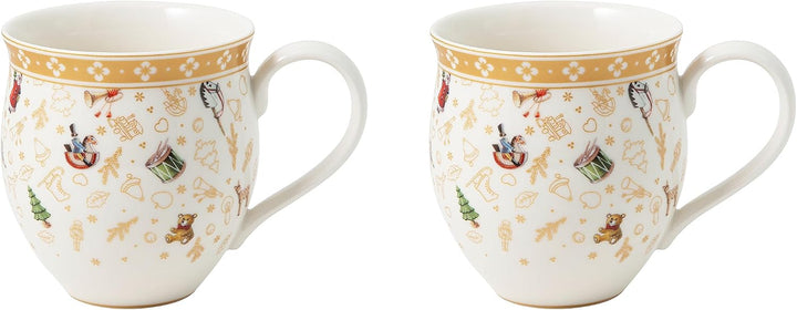 Villeroy & Boch – Toy'S Delight Dip Set 4 Teilig, Servierplatte Mit Schälchen, Dipschälchen Set, Weihnachten, Tischdekoration Toys, Serviertablett, Schalen, Weihnachtsdeko Innen, Premium Porzellan