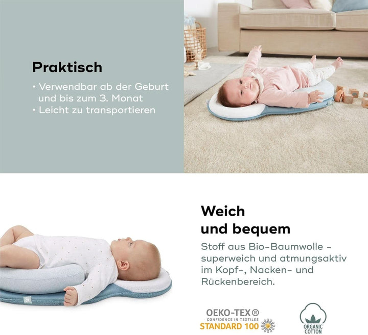 Babymoov Cosydream Mosaic Lagerungskissen Für Babys, Baby Kissen Zur Linderung Bei Koliken Und Prävention Der Plagiozephalie, 0-3 Monate