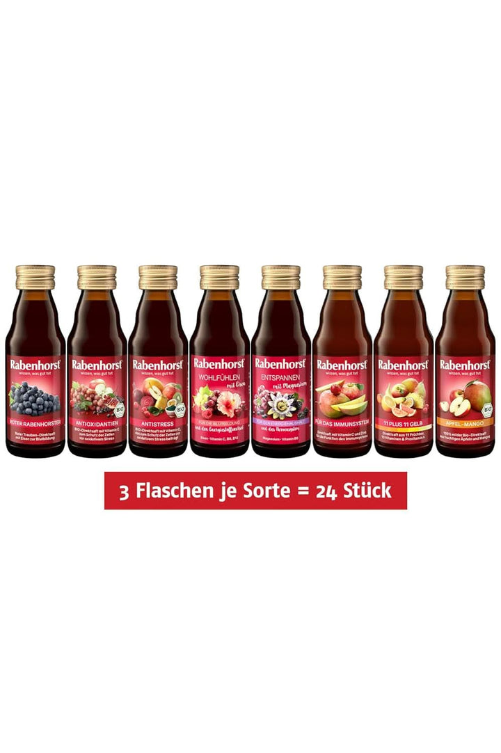 Rabenhorst pachet de degustare mini, 8 soiuri ori 3 sticle (24 X 125 ml)