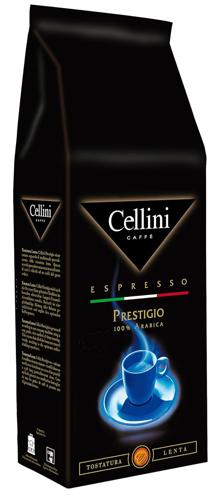 Cellini Prestigio 100% Arabica Ganze Bohne, 1000 G, 1Er Pack (1 X 1 Kg)