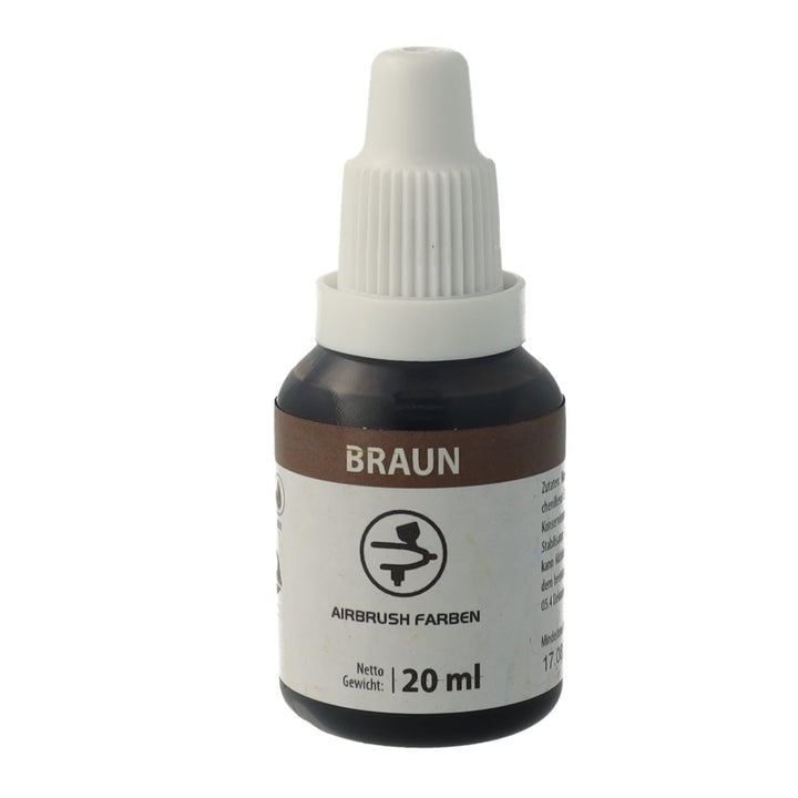 Bakeryteam Airbrush Lebensmittelfarbe Braun/Brown 20Ml