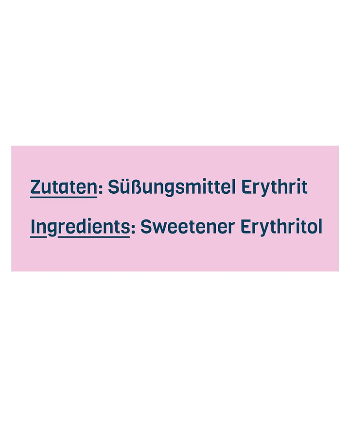 Nosugarsugar Erythrit Puder Streudose - Puderzuckerersatz Kalorienfrei, 19Er Pack (19 X 250 G)