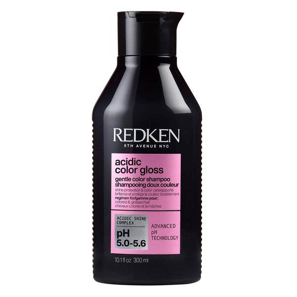 Redken Pflegendes Shampoo Für Reinigung Und Farbschutz Bei Gefärbtem Haar, Farbbrillanz Für Bis Zu 32 Haarwäschen, Mit Glanzkomplex & Ph-Ausgleichende Formel, Acidic Color Gloss Shampoo, 300 Ml