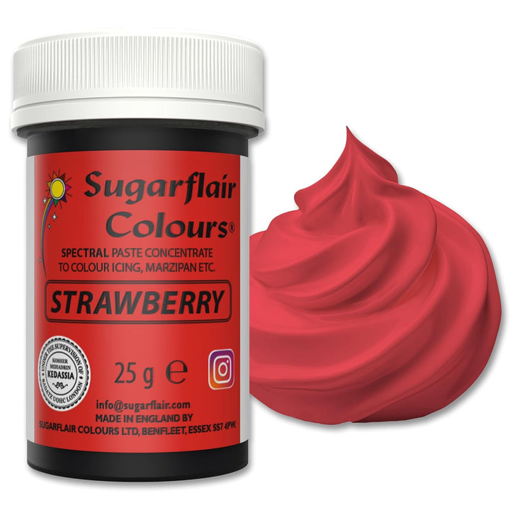 Sugarflair Spectral Eucalyptus Lebensmittelfarbe Paste, Hochkonzentrierte Lebensmittelfarbe Für Buttercreme, Zuckerpaste, Royal Icing, Kuchenmischungen Und Mehr! Lebensmittelfarbstoff - 25G