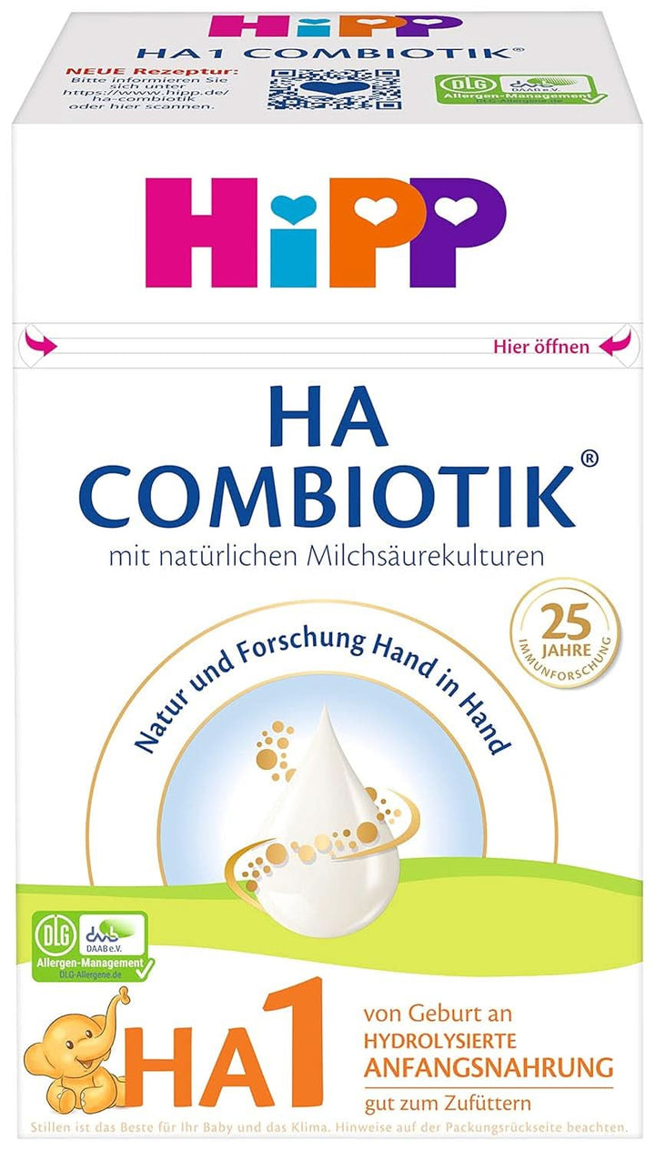 Hipp Milchnahrung HA Combiotik HA1 Combiotik, 600G, 4Er Pack (4 X 600G)