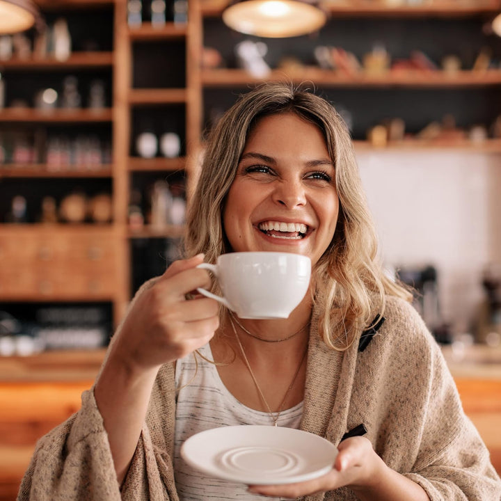 Café HAG Klassisch Mild Café Crema, 500G Ganze Kaffeebohnen Entkoffeiniert, Intensität 4/5, Für Den Professionellen Gebrauch