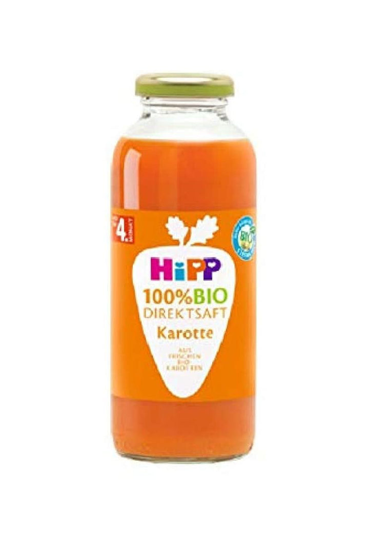 Hipp 100% Bio-Direkt-Säfte, Direktsaft Multifrucht Mit Karotte, 6Er Pack (6 X 330 Ml)