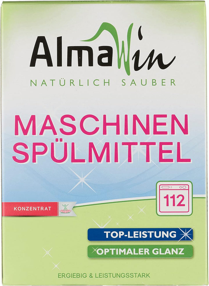 Almawin eco, praf de spălat vase 2,8kg, 112 spalari, dozabil pentru diferite cantități de vase