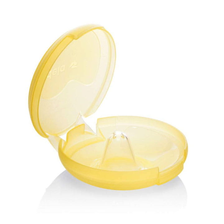 Medela Contact Brusthütchen – Bpa-Frei – Aus Ultradünnem, Weichem Silikon – Inklusive 2 Brusthütchen Und Etui – 20 Mm, Medium