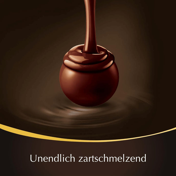 Lindt Schokolade LINDOR Kugeln 70% | 137G Beutel | Ca. 10 Kugeln Feinherbe Schokolade Mit Zartschmelzender Füllung | Pralinengeschenk | Schokoladengeschenk | 75 Jahre