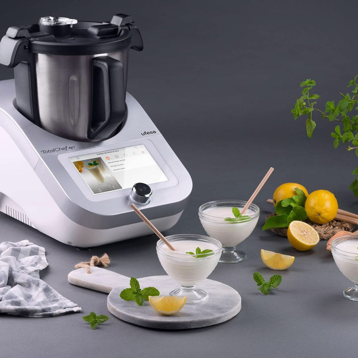 Ufesa Totalchef RK7, robot de bucătărie multifuncțional cu funcție de gătit, WLAN, 30 functii