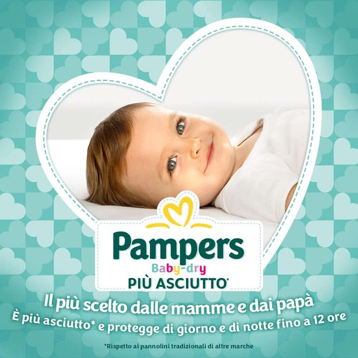 Pampers Baby Dry Junior, 176 scutece, mărimea 5 (11-25 kg)