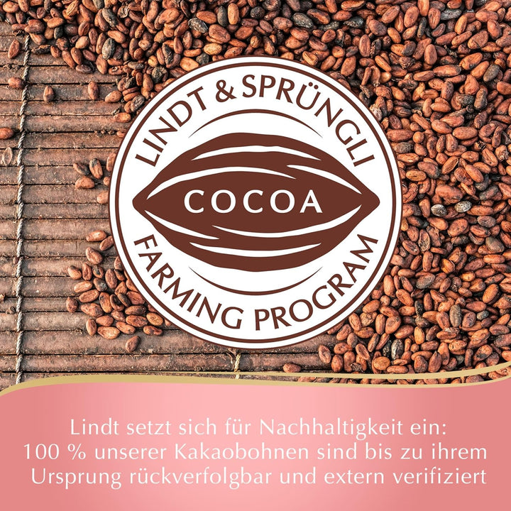 Lindt Schokolade LINDOR Eier 60% Kakao | 450 G | LINDOR Eier Extra Dunkel Mit Zartschmelzender Füllung Und 60% Kakaoanteil | Oster Schokolade | Schokoladengeschenk | Ostereier