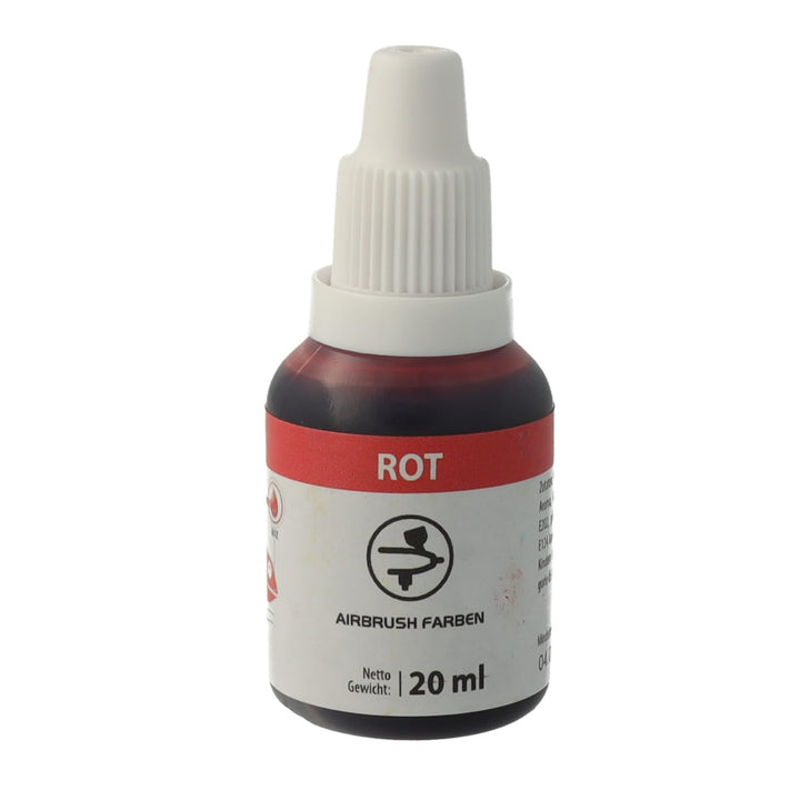 Bakeryteam Airbrush Lebensmittelfarbe Rot/Red 20Ml