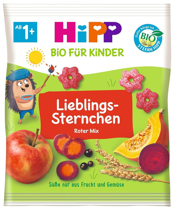 Hipp Bio Für Kinder Knabberprodukte Knusper-Ringe, 7Er Pack (7 X 25G)