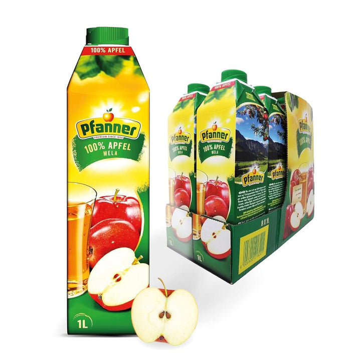 Pfanner Nectar de fructe cu căpșuni (8 X 1 litru) - 30 % conținut de fructe - băutură de căpșuni