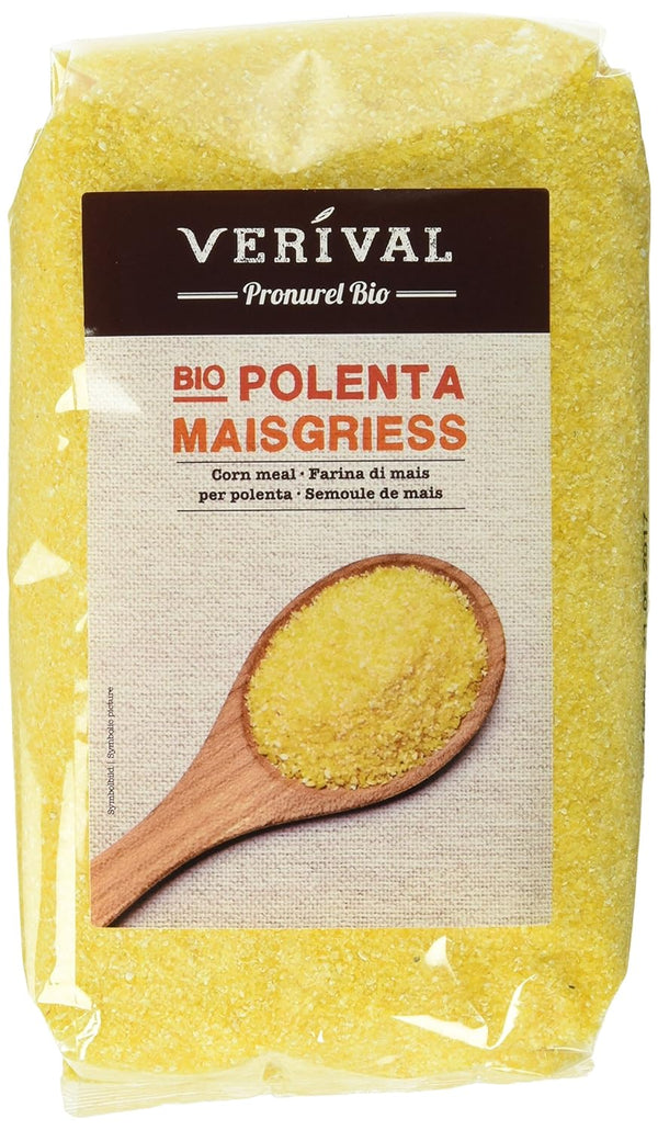 Verival Maisgrieß - Bio, 6Er Pack (6 X 500 G Beutel) - Bio