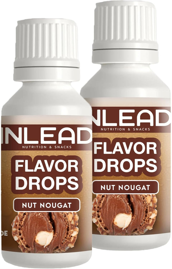 - Flavor Drops | Zuckerfrei & Kalorienfrei | Aromatropfen Für Speisen & Getränke | Vielseitig Einsetzbar | Top Geschmack | Vegan - 30Ml (Nut Nougat - Nuss-Nougat)