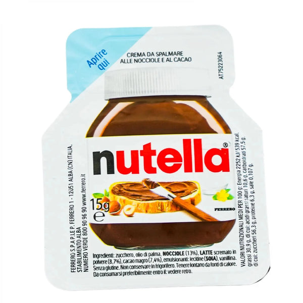 Nutella, kakaó- és földimogyoró krém, 15 g