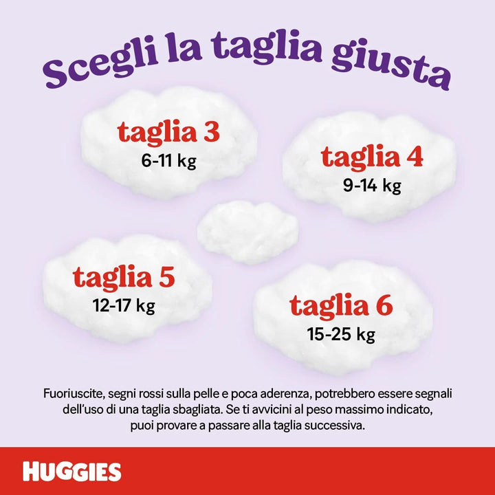 Huggies Ultra Comfort Windelhöschen, Größe 6 (15-25 Kg), 52 Windeln