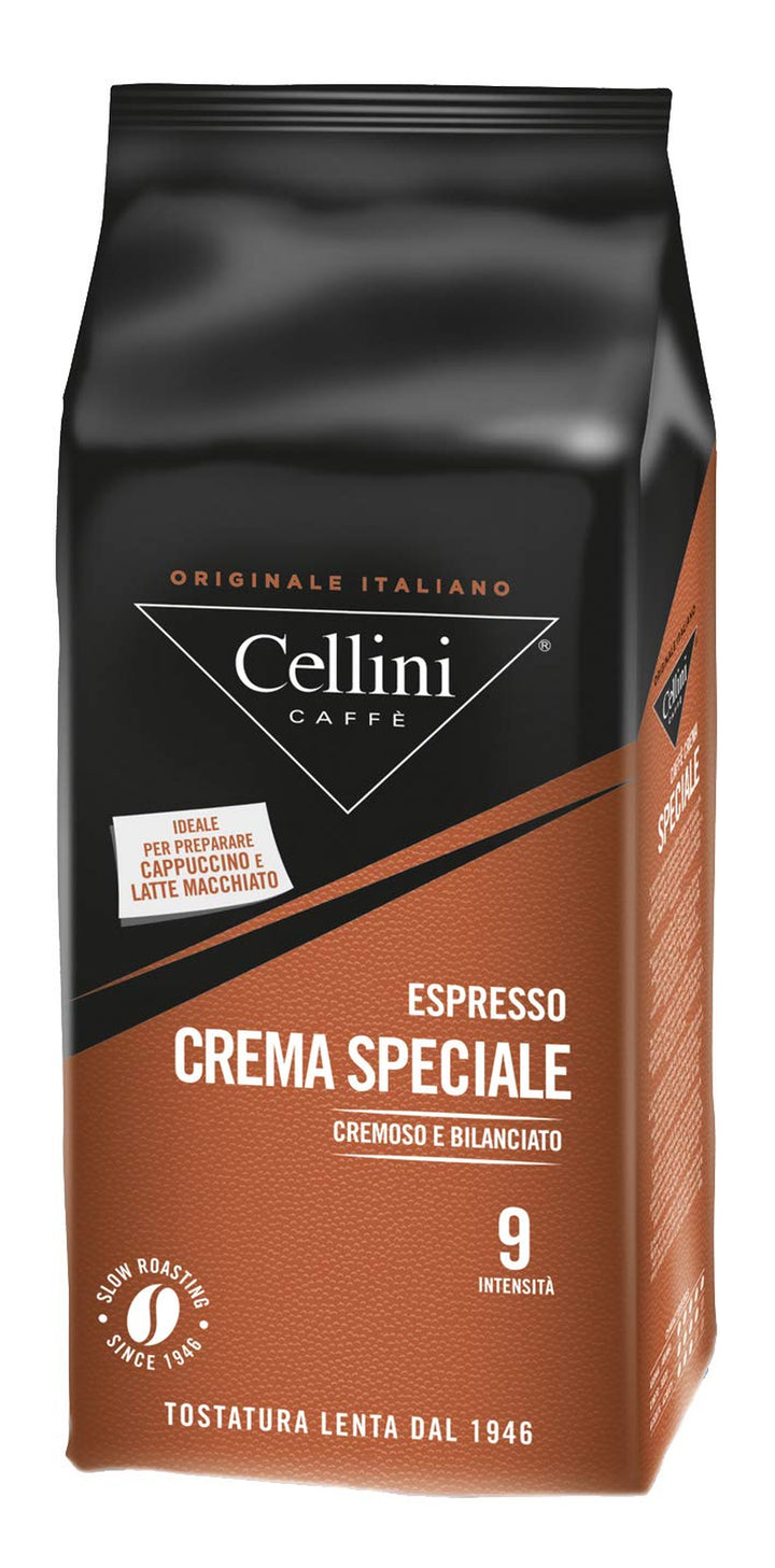 Cellini Crema Speciale Ganze Bohne, 1000 G, 1Er Pack (1 X 1 Kg)