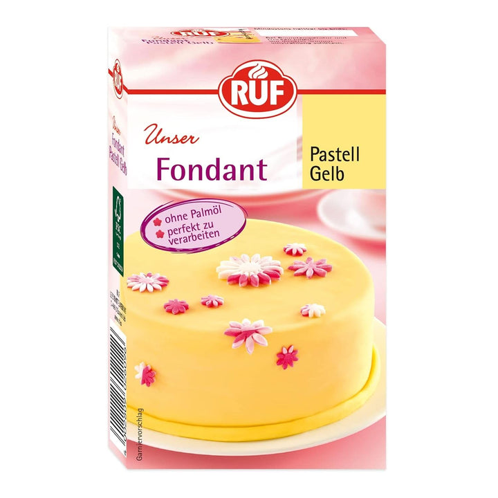 RUF Fondant, potrivit pentru modelarea figurilor, florilor și literelor,  250 grame