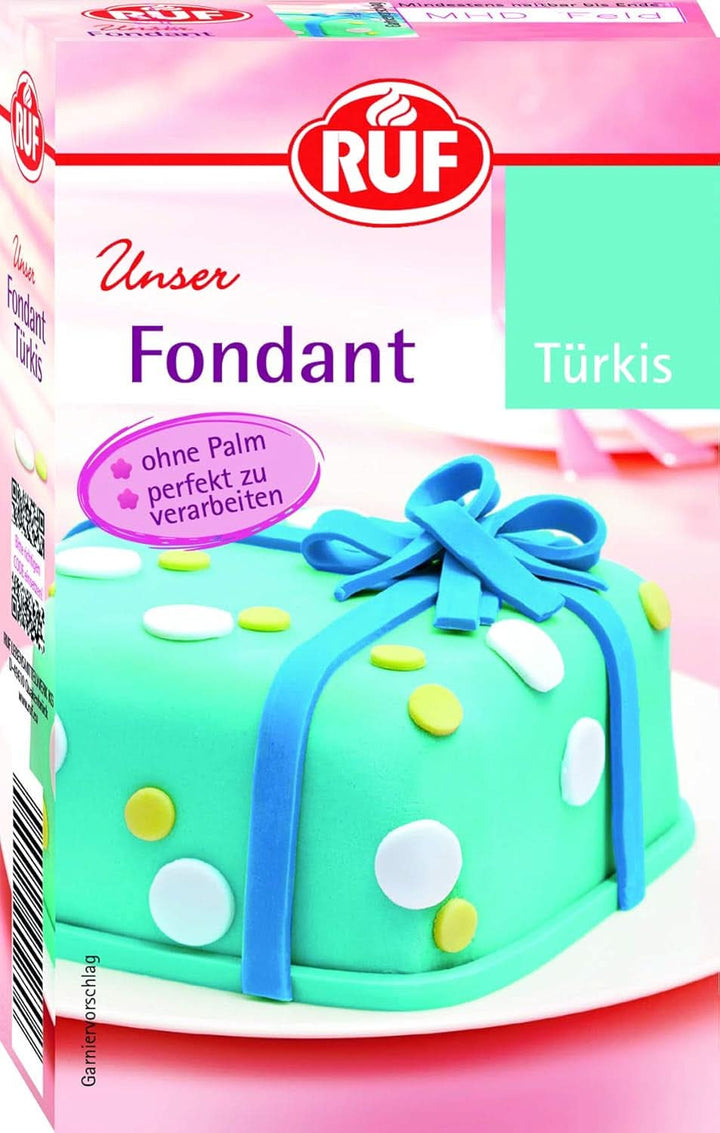 RUF Fondant, potrivit pentru modelarea figurilor, florilor și literelor,  250 grame