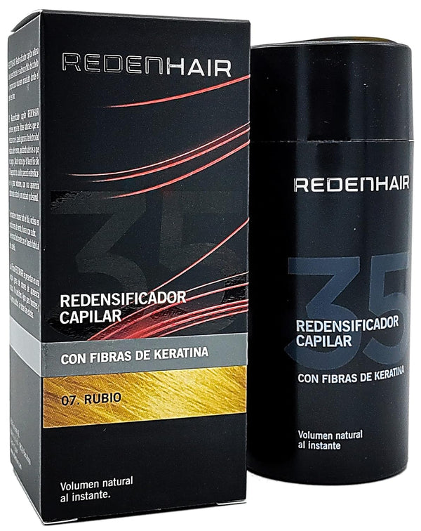 Redenhair Haarwuchsmittel - Haarfasern - Keratin-Haar-Mikrofasern - Verblasst Nicht - Regen-, Wind- Und Schweißbeständig - Alopecia Solution - Blondes Haar - 23 G