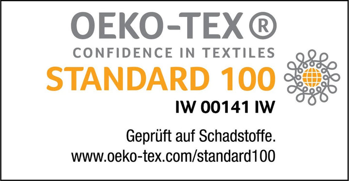 Stillkissen Ergonomisch, Öko-Tex Standard 100, Blatt Beige Classic