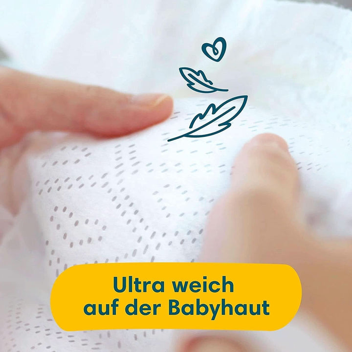 Pampers Baby Windeln Größe 1 (2-5Kg) Premium Protection, 180 Stück, Newborn, Monatsbox Und Always Discreet Inkontinenz Und Wochenbett Pants Gr. L (8 Höschen) Für Damen, 0% Farb- Und Duftstoffe