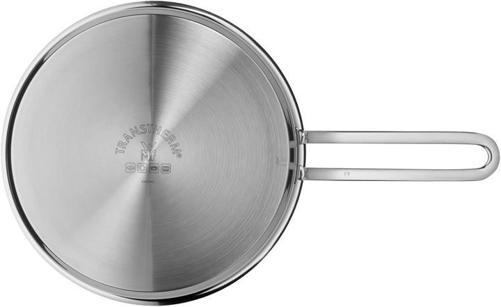 WMF Mini Bratpfanne Beschichtet Klein 18 Cm, Cromargan Edelstahl Poliert, Induktion, Stapelbar, Ideal Für Kleine Portionen Oder Singlehaushalte