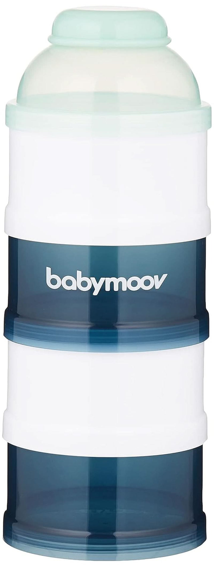 Babymoov Milchpulver-Portionierer, Arctic Blue, 4 Fächer