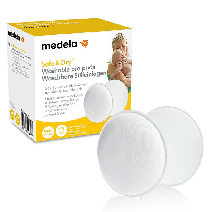 Medela Waschbare Stilleinlagen, 4 Stück