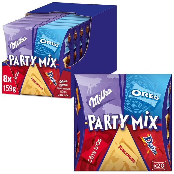 Milka Party Mix 6 X 159G, Mix Aus 5 Verschiedenen Pralinen