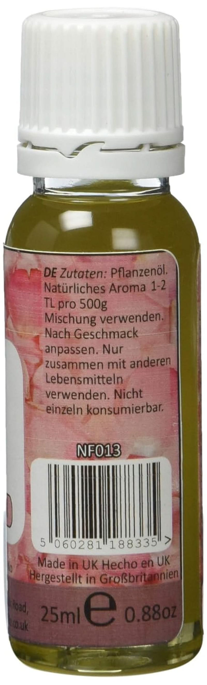 100% Natürliches Rosenaroma, 25 Ml