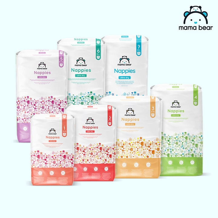 Scutece Mama Bear Ultra Dry, diverse marimi si cantitati