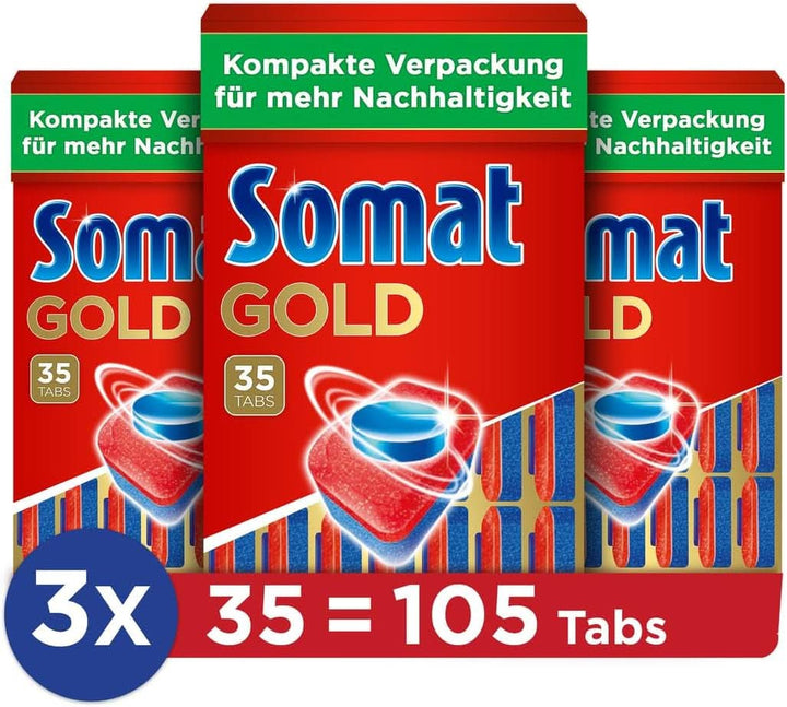 Somat Gold file pentru mașina de spălat vase (105 file)