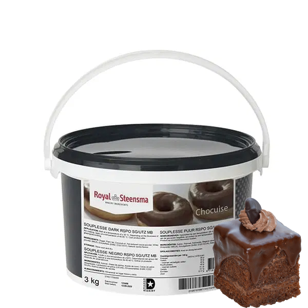 Souplesse cocoa 3kg icing - eccles / amandine