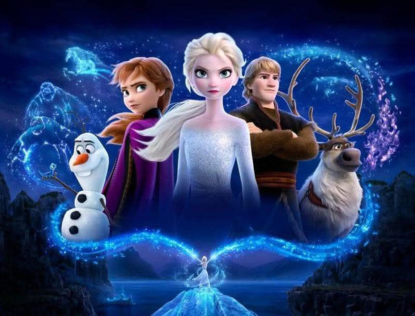 Imagine comestibila, vafa, format A4, Frozen 2 - Nati Shop