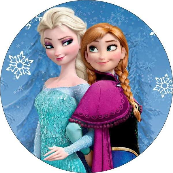 Imagine comestibila, vafa, format A4, Frozen - Nati Shop