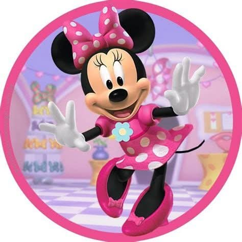 Imagine comestibila, vafa, format A4, Minnie Mouse - Nati Shop