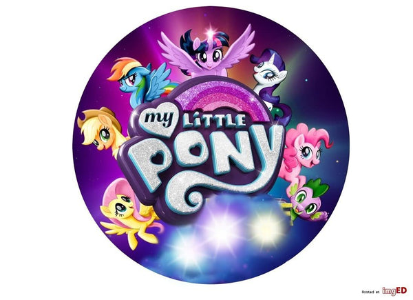 Imagine comestibila, vafa, format A4, My Little Pony - Nati Shop