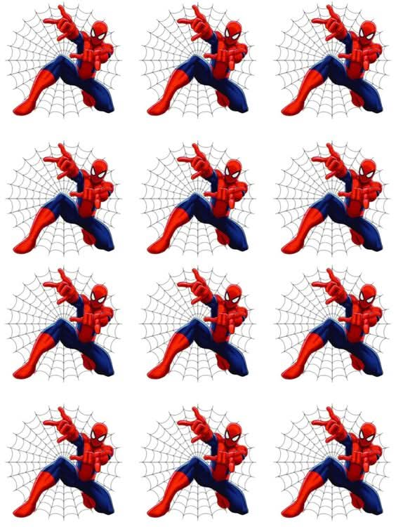 Imagine comestibila, vafa sau icing, format A4, Spiderman - Nati Shop